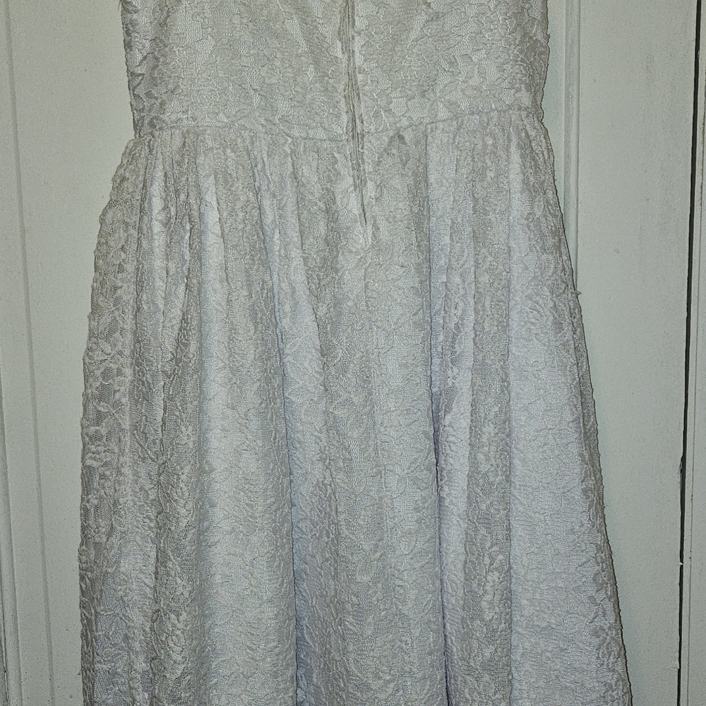 Cinderella Couture Child's 12 Lace Dress white - Picture 2 of 4